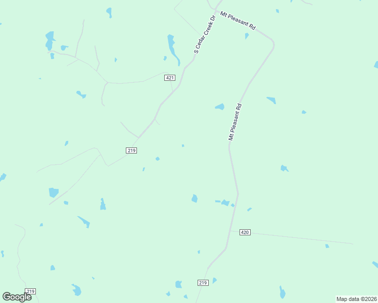 map of restaurants, bars, coffee shops, grocery stores, and more near 367 South Cedar Creek Drive in Cedar Creek