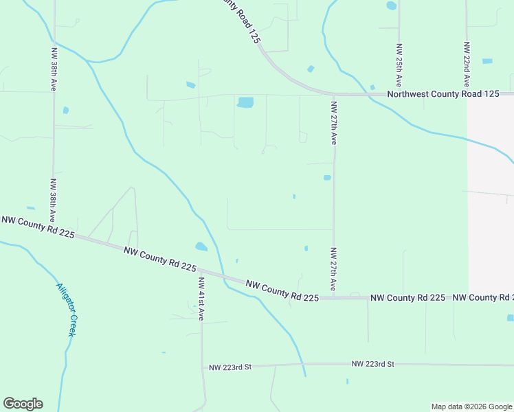 map of restaurants, bars, coffee shops, grocery stores, and more near 3057 Northwest 228th Street in Lawtey