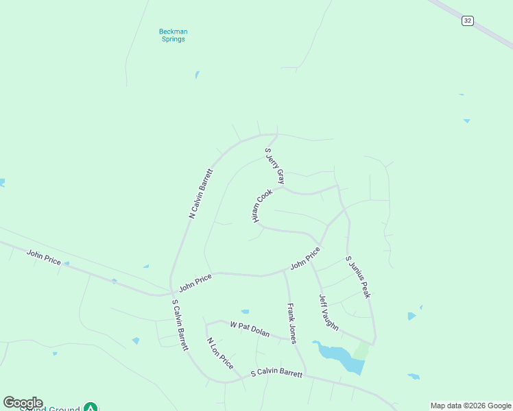 map of restaurants, bars, coffee shops, grocery stores, and more near 256 Hiram Cook in Blanco