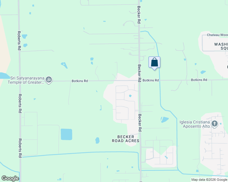 map of restaurants, bars, coffee shops, grocery stores, and more near 24309-24497 Botkins Road in Hockley