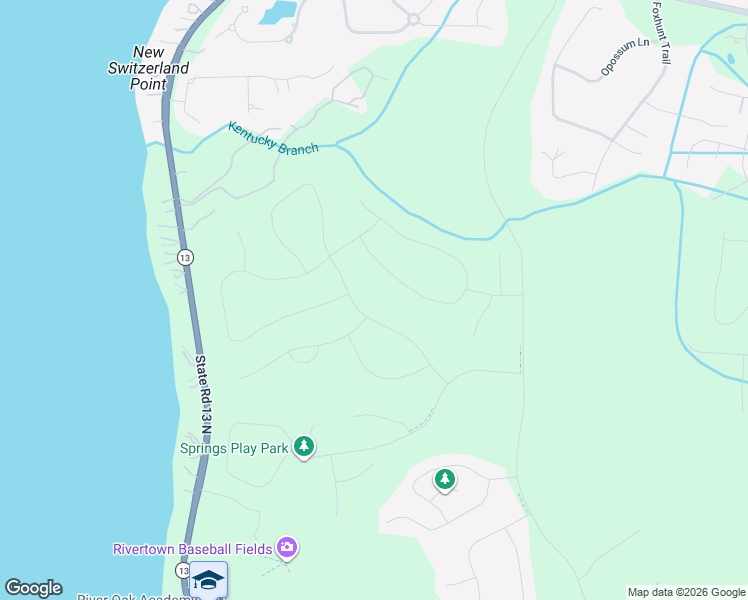 map of restaurants, bars, coffee shops, grocery stores, and more near 2928 Florida 13 in Saint Johns