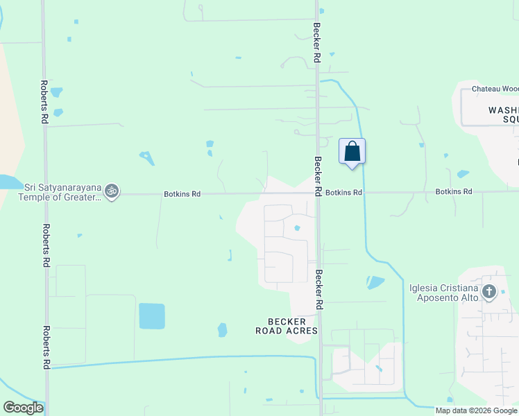 map of restaurants, bars, coffee shops, grocery stores, and more near 24130 Botkins Road in Hockley