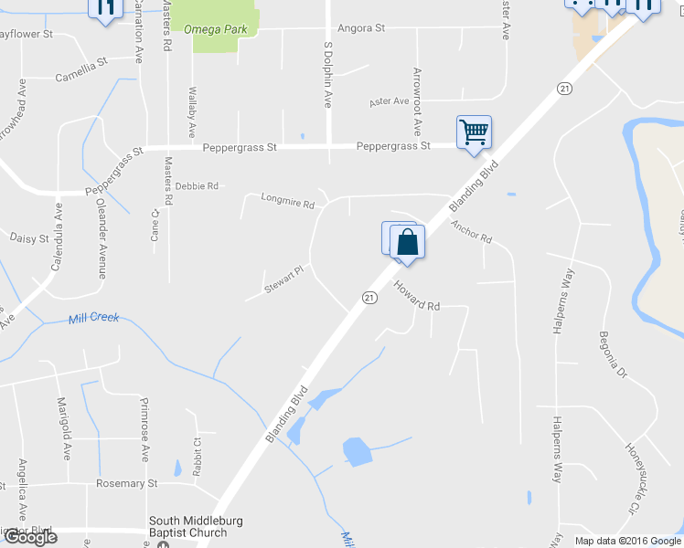 map of restaurants, bars, coffee shops, grocery stores, and more near 2774 Burroughs Road in Middleburg
