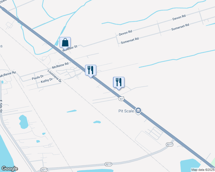 map of restaurants, bars, coffee shops, grocery stores, and more near 1161 East Airline Highway in LaPlace