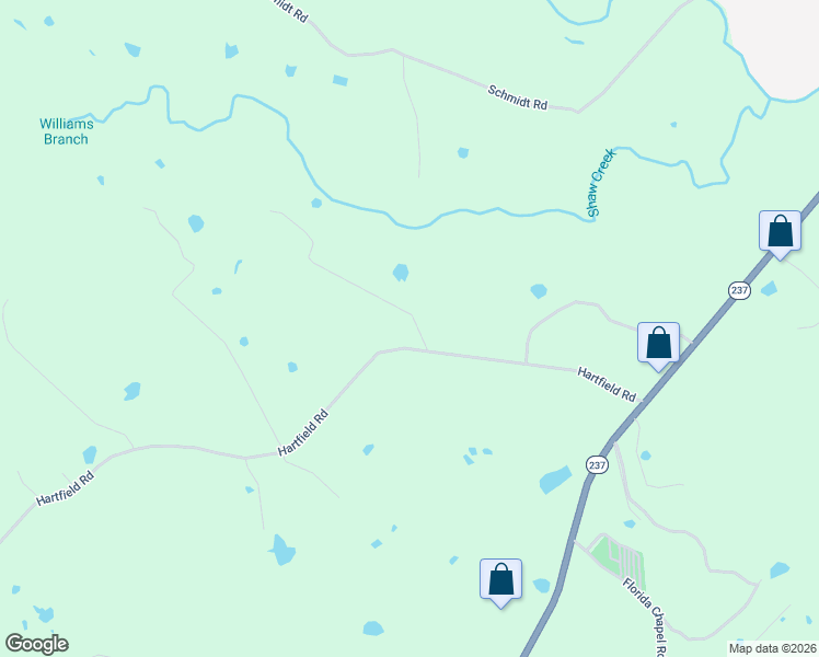 map of restaurants, bars, coffee shops, grocery stores, and more near 2200 Hartfield Road in Round Top
