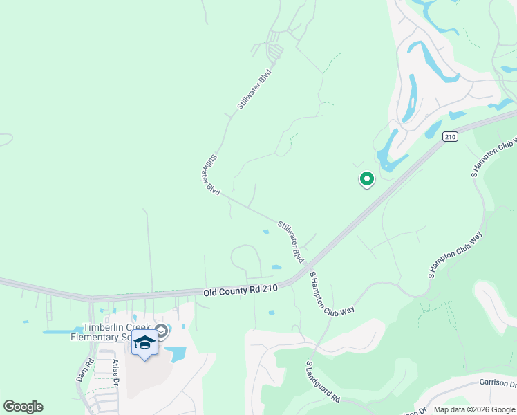 map of restaurants, bars, coffee shops, grocery stores, and more near 271 Stone Creek Circle in Saint Johns