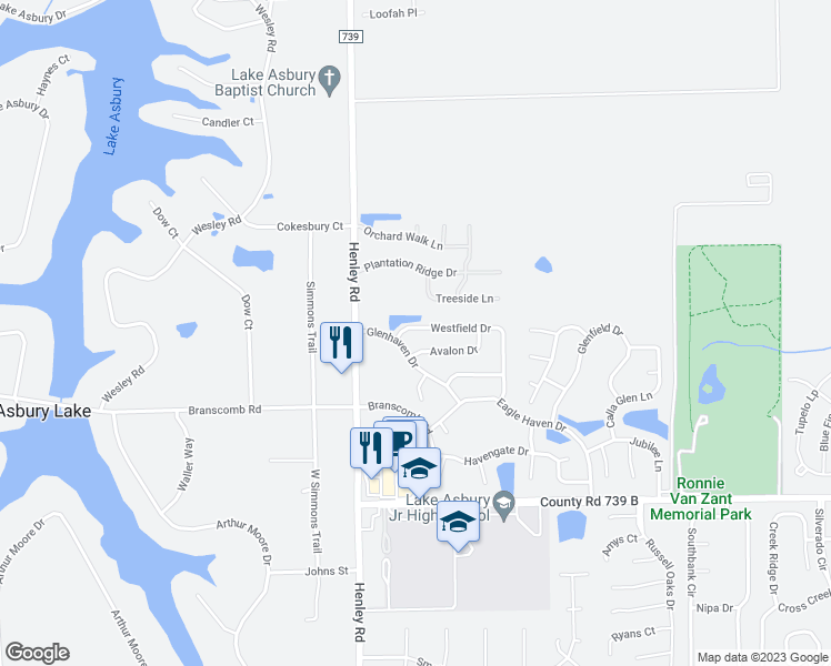 map of restaurants, bars, coffee shops, grocery stores, and more near 3423 Westfield Drive in Green Cove Springs