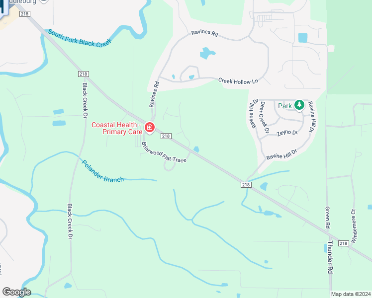 map of restaurants, bars, coffee shops, grocery stores, and more near 2664 Bluewave Drive in Middleburg