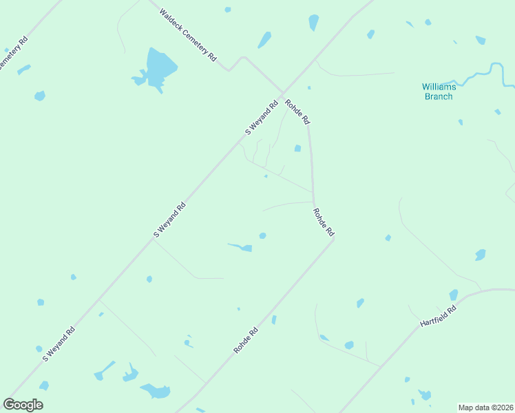 map of restaurants, bars, coffee shops, grocery stores, and more near 3420 Rohde Road in Round Top