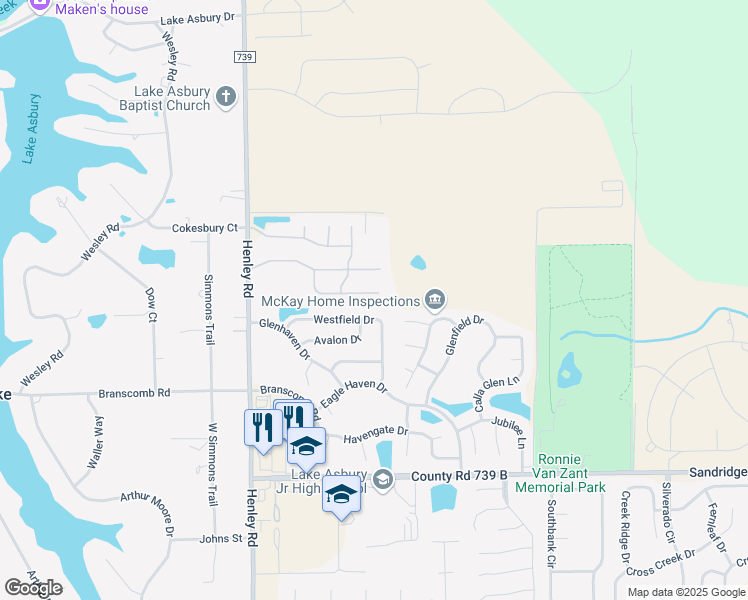 map of restaurants, bars, coffee shops, grocery stores, and more near 3147 Treeside Lane in Green Cove Springs