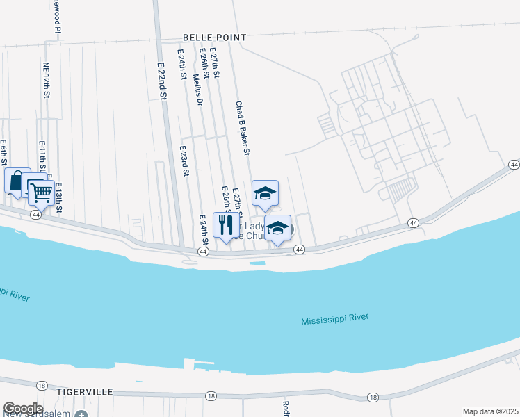 map of restaurants, bars, coffee shops, grocery stores, and more near 150 East 29th Street in Reserve