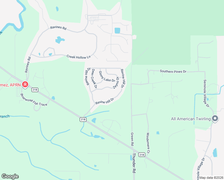 map of restaurants, bars, coffee shops, grocery stores, and more near 3089 Zeyno Drive in Middleburg