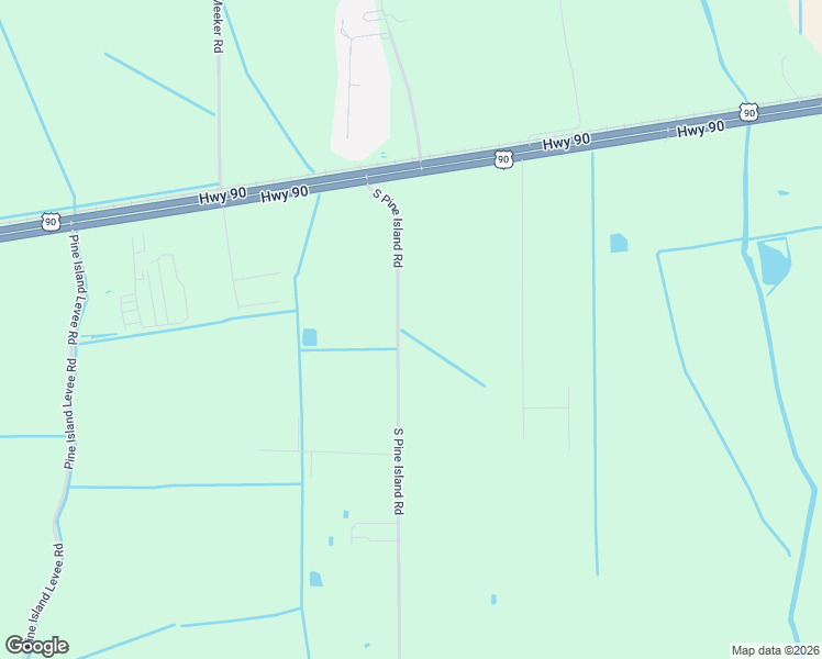 map of restaurants, bars, coffee shops, grocery stores, and more near 2514 South Pine Island Road in Beaumont