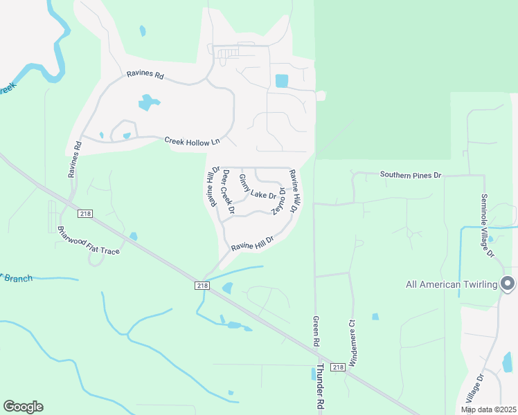 map of restaurants, bars, coffee shops, grocery stores, and more near 3096 Zeyno Drive in Middleburg