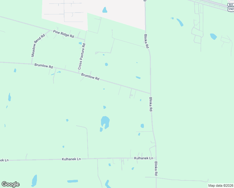 map of restaurants, bars, coffee shops, grocery stores, and more near 34303 Brumlow Road in Waller