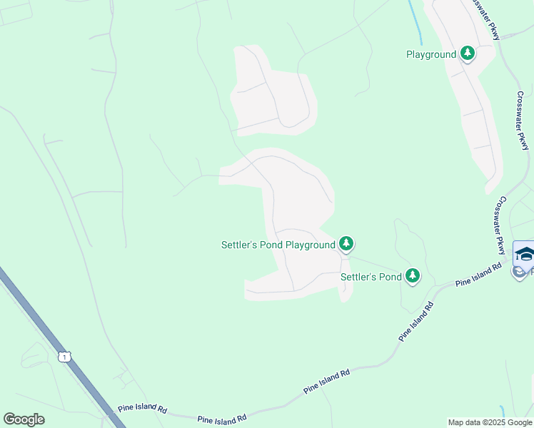 map of restaurants, bars, coffee shops, grocery stores, and more near 194 Settler's Landing Drive in Nocatee