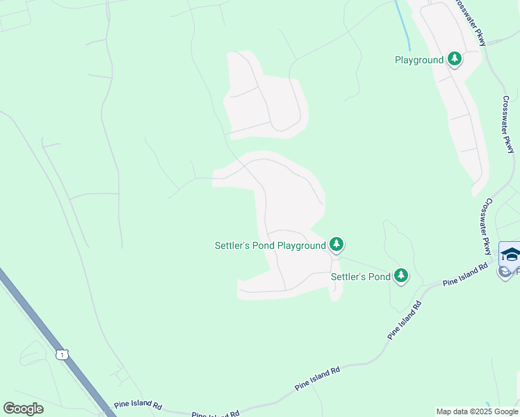 map of restaurants, bars, coffee shops, grocery stores, and more near 194 Settler's Landing Drive in Nocatee