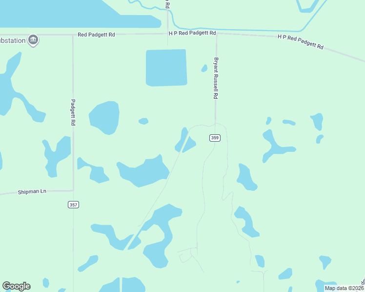 map of restaurants, bars, coffee shops, grocery stores, and more near Bryant Russell Road in Taylor County
