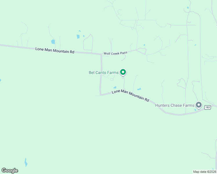 map of restaurants, bars, coffee shops, grocery stores, and more near 3805 County Road 183 in Wimberley