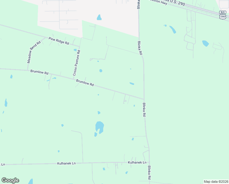 map of restaurants, bars, coffee shops, grocery stores, and more near 34303 Brumlow Road in Waller