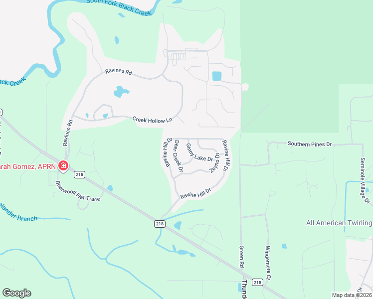 map of restaurants, bars, coffee shops, grocery stores, and more near 3212 Ginny Lake Drive in Middleburg