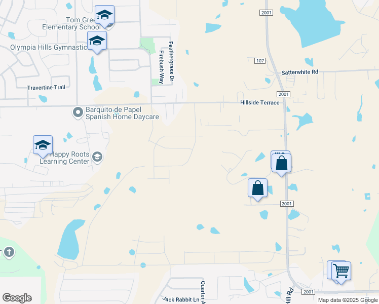 map of restaurants, bars, coffee shops, grocery stores, and more near 215 Brook Cove in Buda