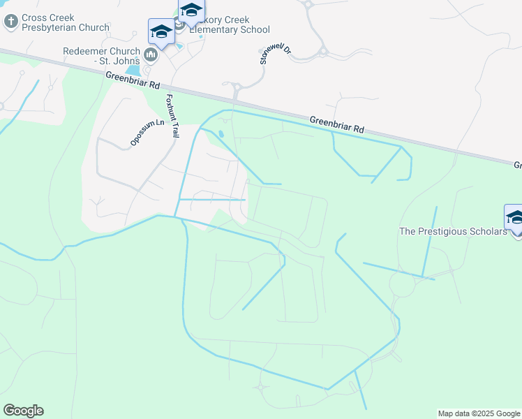 map of restaurants, bars, coffee shops, grocery stores, and more near 869 Elk Run in Jacksonville
