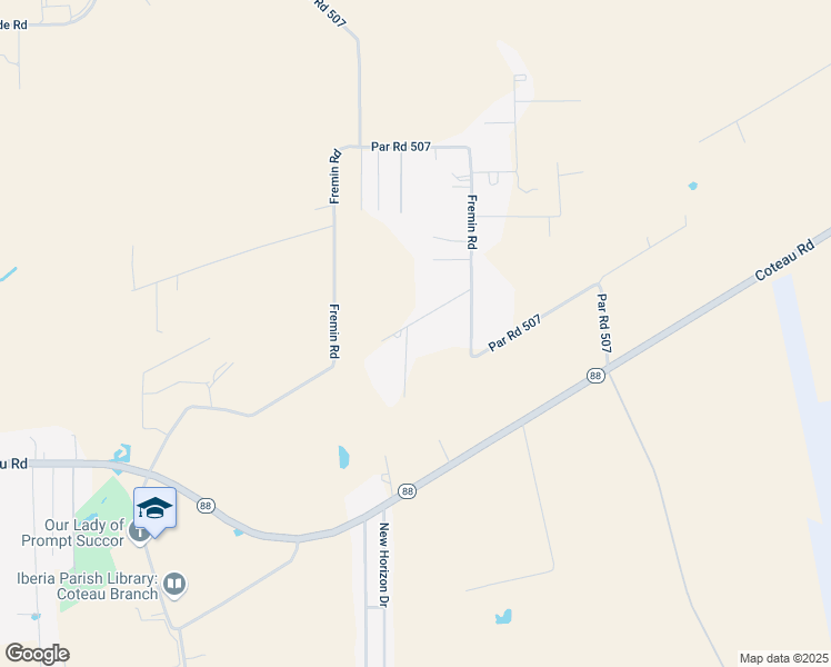 map of restaurants, bars, coffee shops, grocery stores, and more near 1311 Par Road 573 in New Iberia