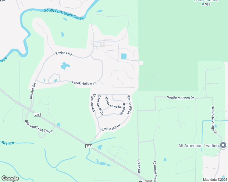 map of restaurants, bars, coffee shops, grocery stores, and more near 2 Ravines Road in Middleburg