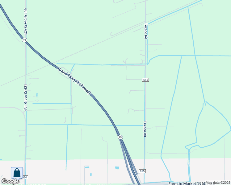 map of restaurants, bars, coffee shops, grocery stores, and more near 1075 County Road 610N in Dayton