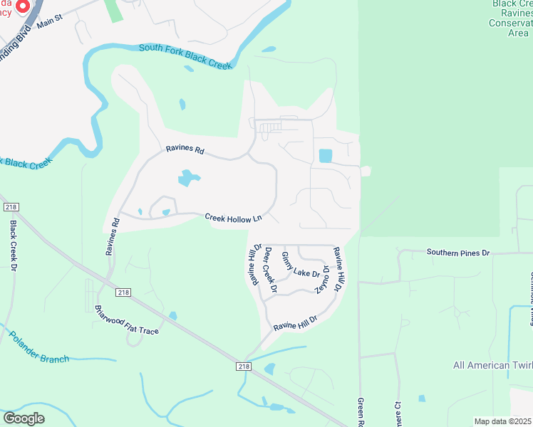 map of restaurants, bars, coffee shops, grocery stores, and more near 121 Creek Hollow Lane in Middleburg