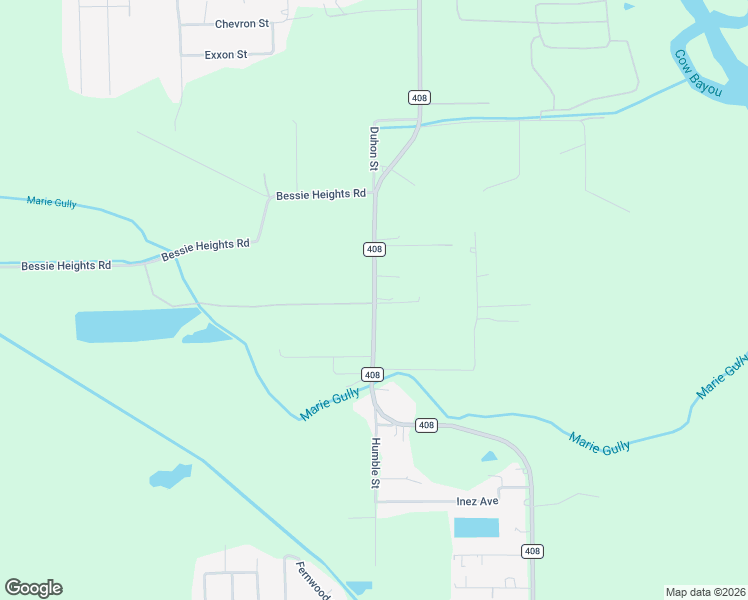 map of restaurants, bars, coffee shops, grocery stores, and more near 4182 Farm to Market Road 408 in Orange