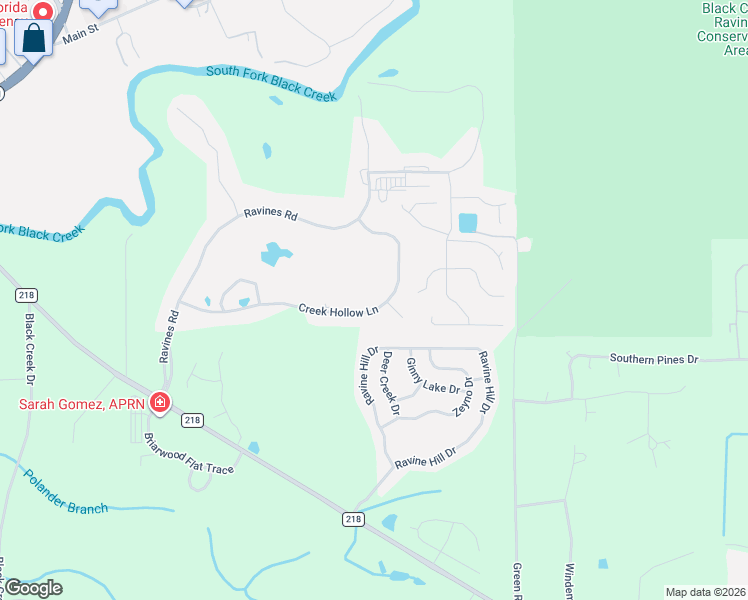map of restaurants, bars, coffee shops, grocery stores, and more near 3770 Creek Hollow Lane in Middleburg