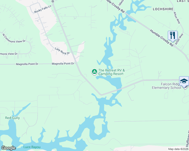 map of restaurants, bars, coffee shops, grocery stores, and more near 27514 Huffman Cleveland Road in Huffman