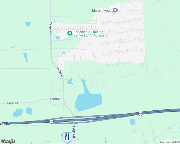 map of restaurants, bars, coffee shops, grocery stores, and more near 15 Willowcreek Ranch Road in Tomball