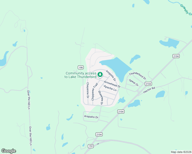 map of restaurants, bars, coffee shops, grocery stores, and more near 192 Arrowhead Drive in Smithville
