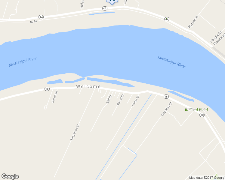 map of restaurants, bars, coffee shops, grocery stores, and more near 8249 Louisiana 18 in Saint James