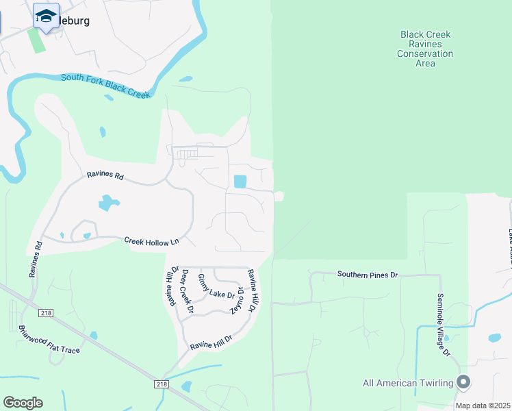 map of restaurants, bars, coffee shops, grocery stores, and more near 3821 Nature Walk Court in Middleburg