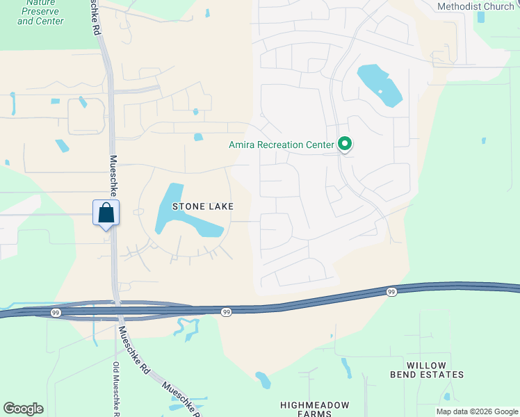 map of restaurants, bars, coffee shops, grocery stores, and more near 19446 Pacers Gait Lane in Tomball