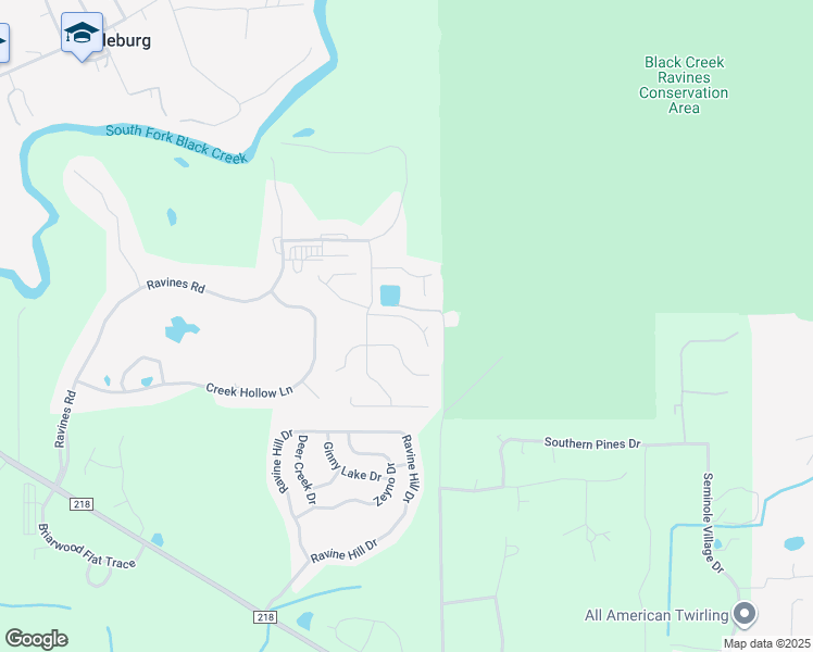 map of restaurants, bars, coffee shops, grocery stores, and more near 3944 Lake Crest Terrace in Middleburg