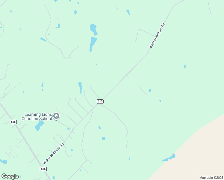 map of restaurants, bars, coffee shops, grocery stores, and more near Walter Hoffman Road in Cedar Creek