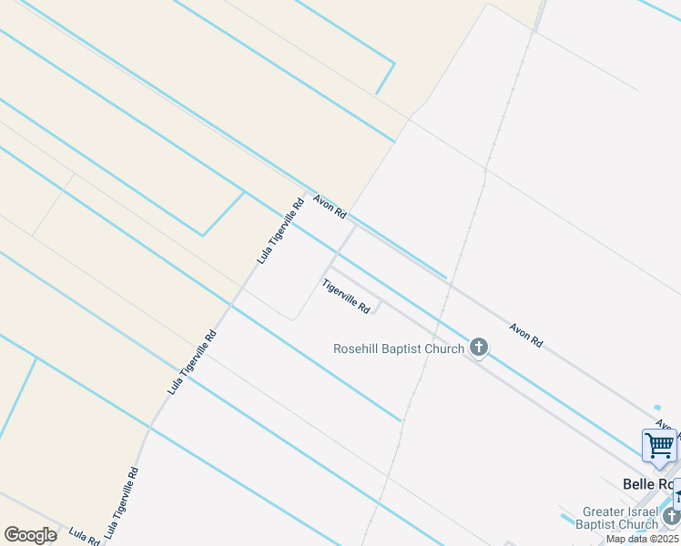 map of restaurants, bars, coffee shops, grocery stores, and more near 256 Louisiana 998 in Belle Rose