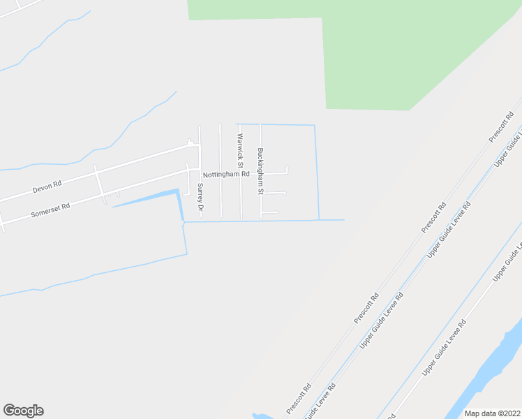 map of restaurants, bars, coffee shops, grocery stores, and more near 216 Buckingham Street in LaPlace