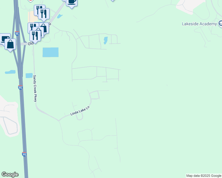 map of restaurants, bars, coffee shops, grocery stores, and more near 156 Savanna Preserve Court in St. Augustine