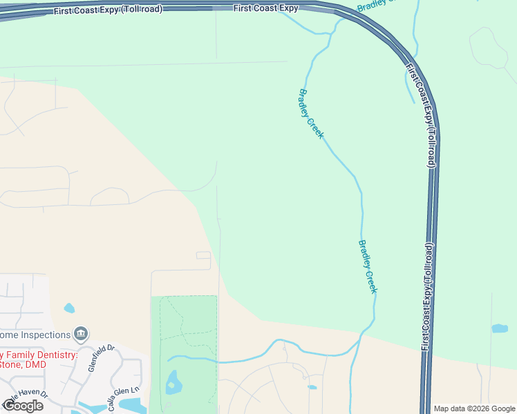 map of restaurants, bars, coffee shops, grocery stores, and more near Unnamed Road in Green Cove Springs