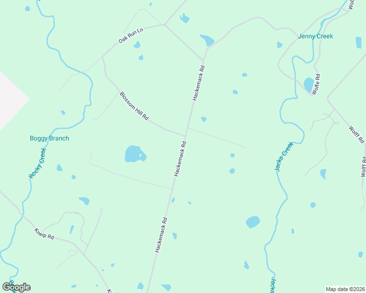 map of restaurants, bars, coffee shops, grocery stores, and more near 1109 Hackemack Road in Round Top