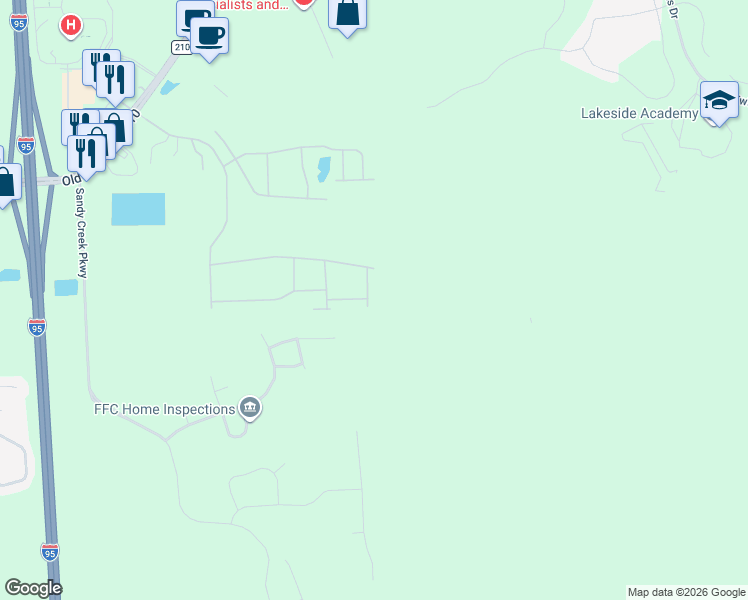 map of restaurants, bars, coffee shops, grocery stores, and more near 157 Savanna Preserve Court in St. Augustine