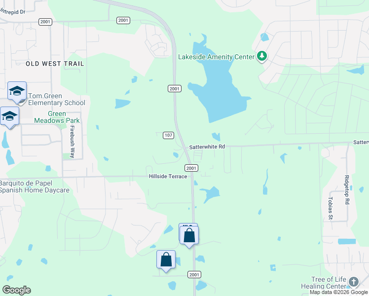 map of restaurants, bars, coffee shops, grocery stores, and more near 5225 Farm to Market Road 2001 in Buda
