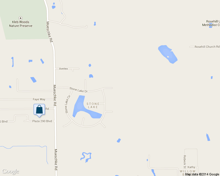 map of restaurants, bars, coffee shops, grocery stores, and more near 19700 Stone Lake Dr in Tomball