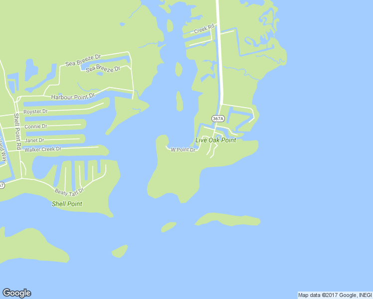 map of restaurants, bars, coffee shops, grocery stores, and more near 32 West Point Drive in Crawfordville